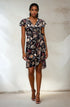 Marika Dress - Floral Velvet
